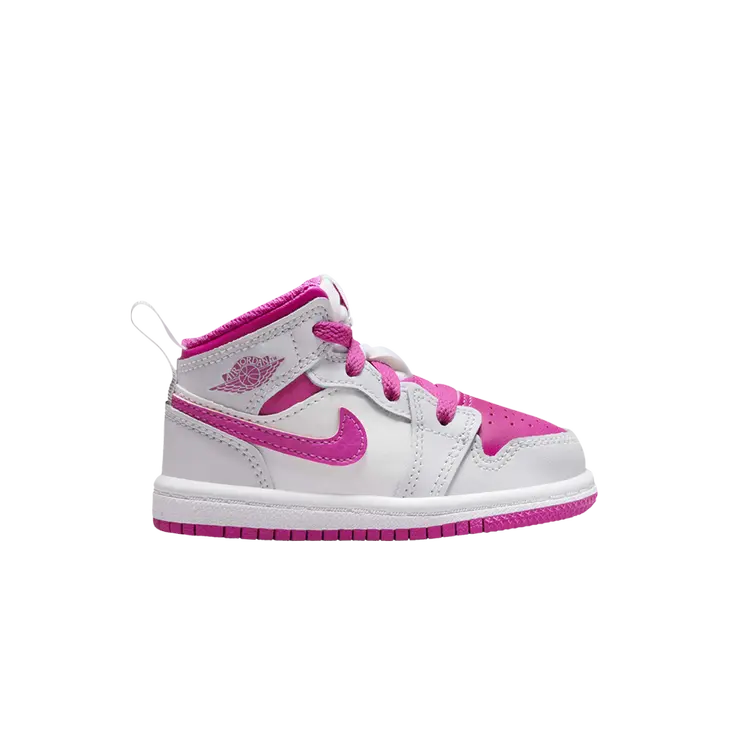 

Кроссовки Air Jordan 1 Mid TD, цвет Fire Pink