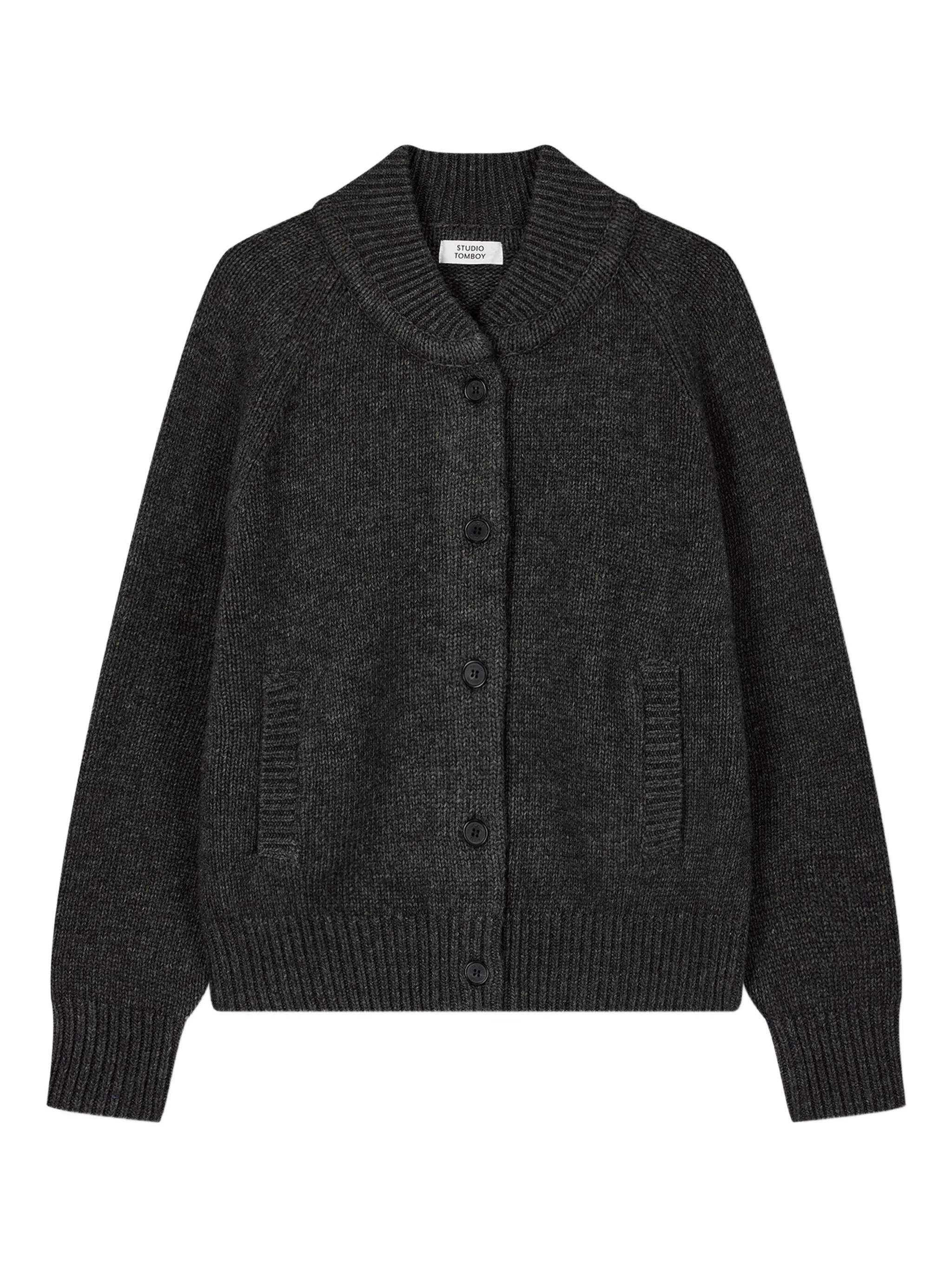 

Кардиган на пуговицах Studio Tomboy, серый