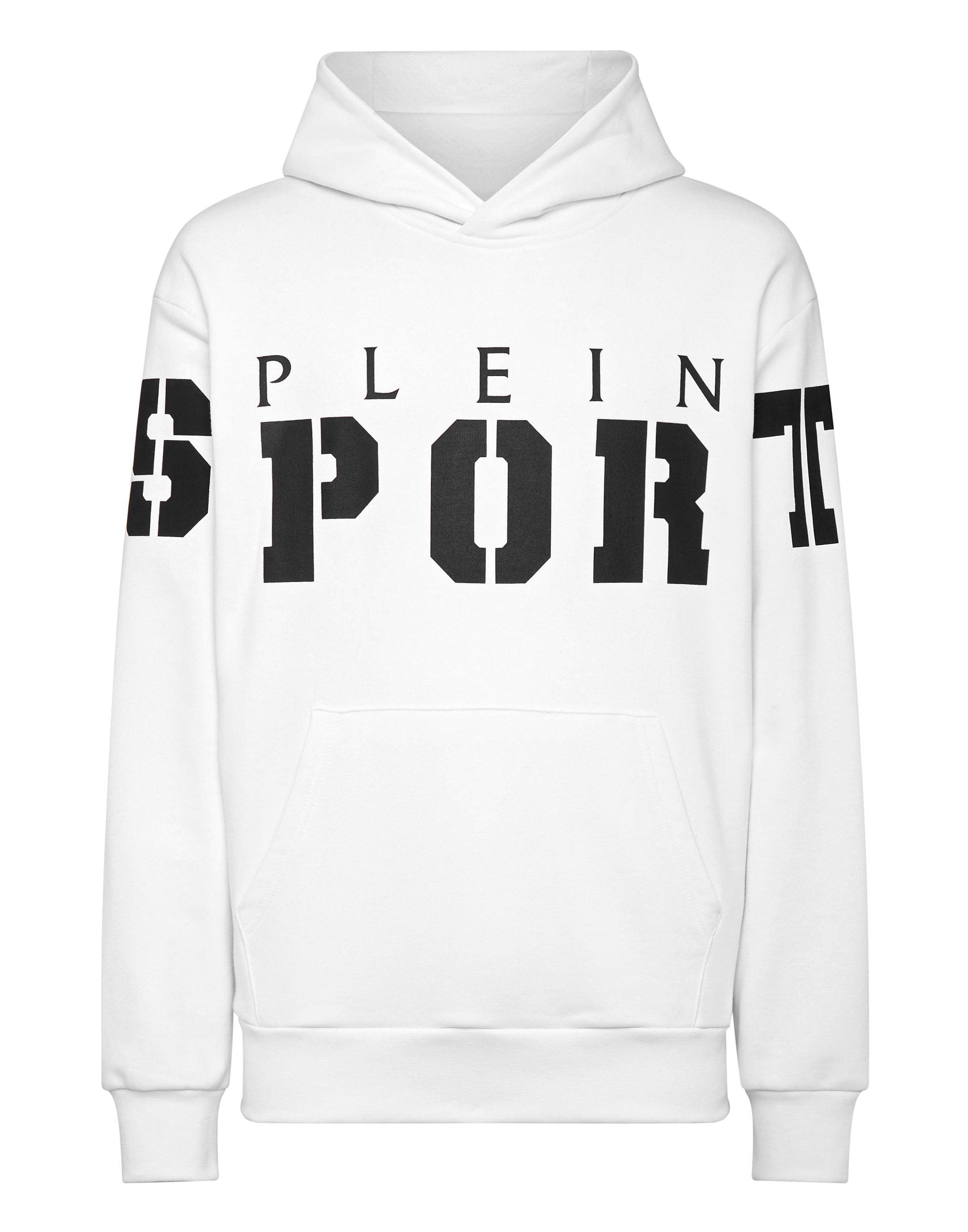 

Толстовка с капюшоном PLEIN SPORT, белый