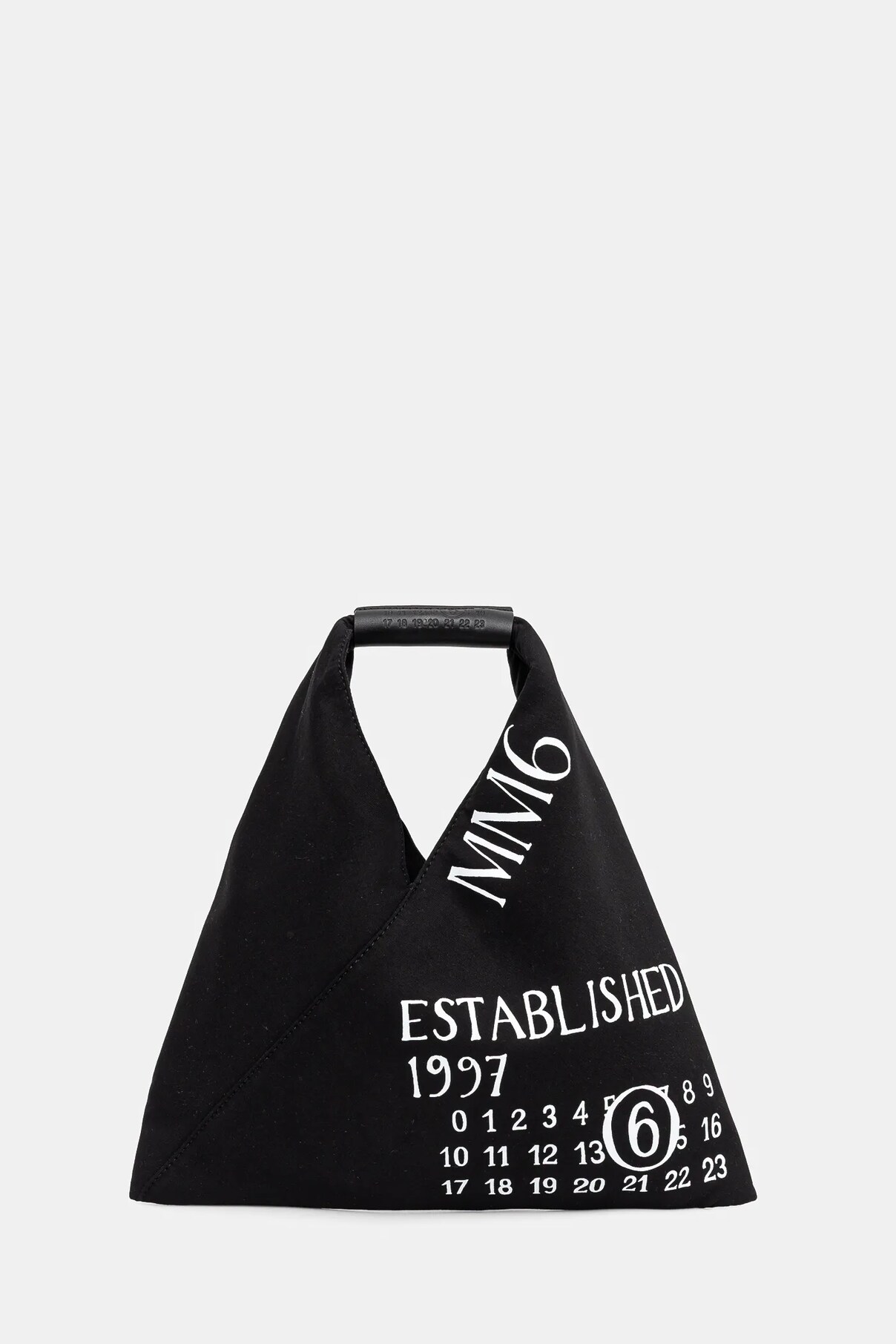 

Сумка из хлопка Mm6 Maison Margiela, черный