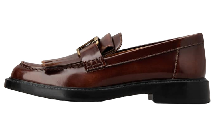 TOD'S Туфли на платформе женские коричневые