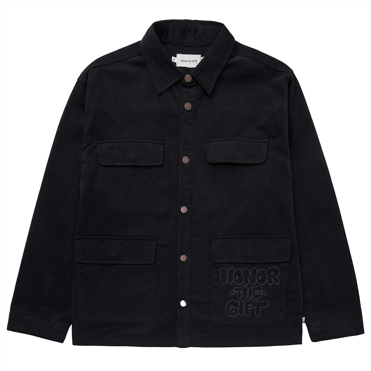 

Куртка AMPD CHORE JACKET Honor The Gift, цвет Schwarz