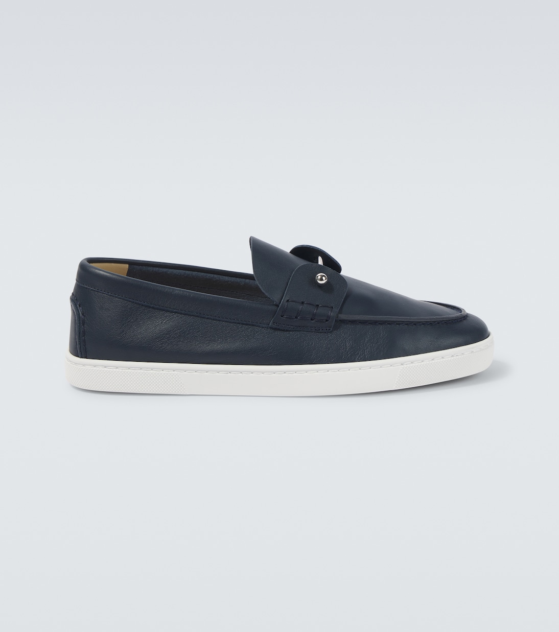 

Кожаные лодочные туфли Chambeliboat Christian Louboutin, Marine