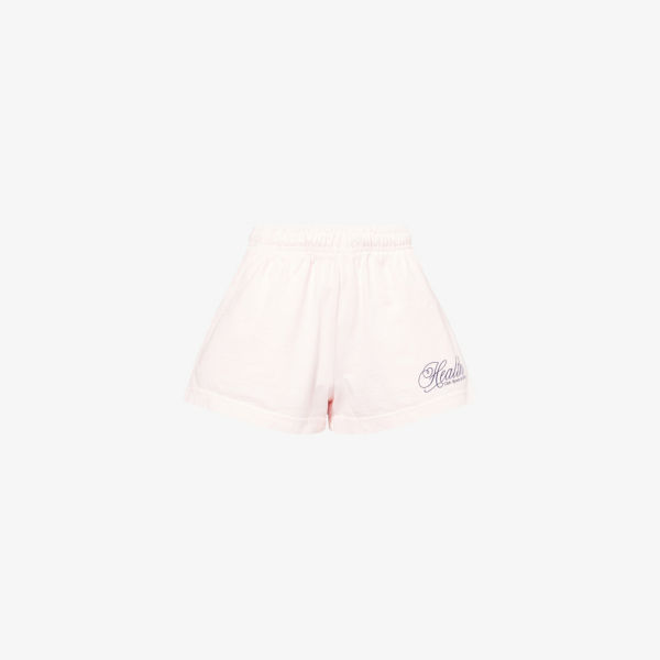 

Шорты полосатые Sporty & Rich SRC Terry, розовый