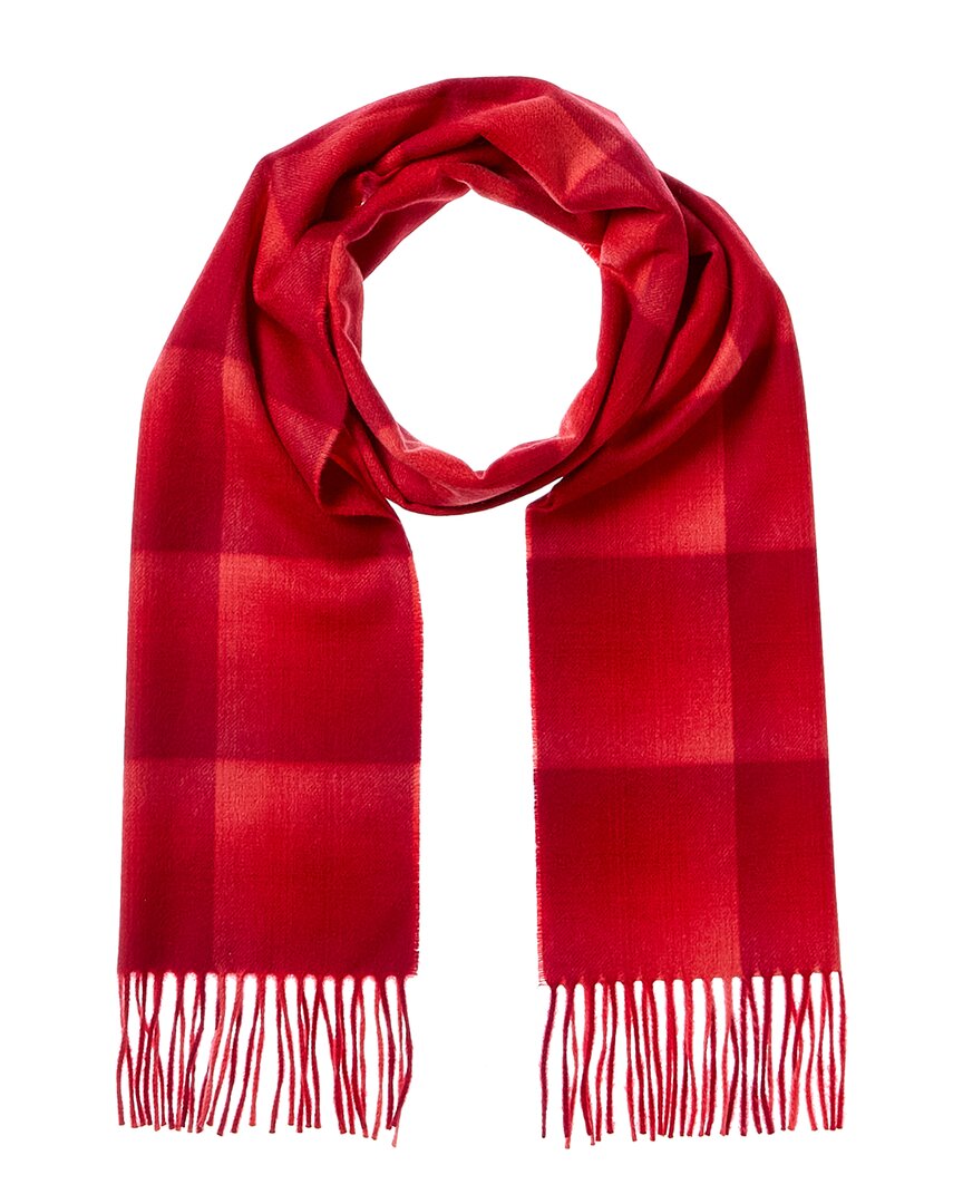 

Amicale Cashmere Ombre Сетка Кашемировый шарф, красный