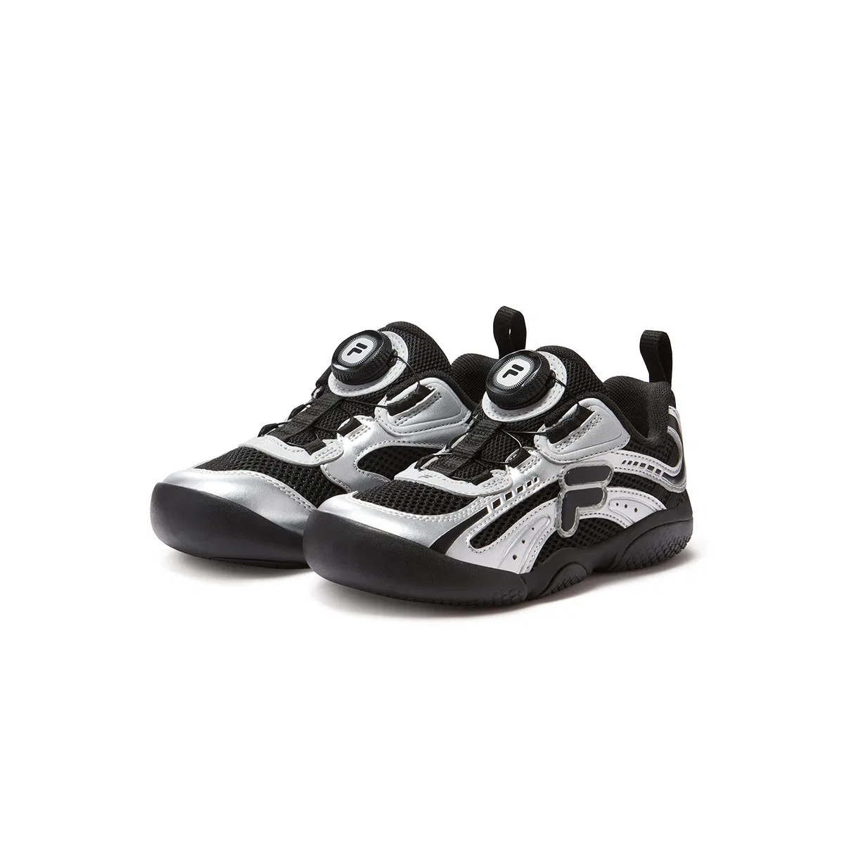 Детские кроссовки для активного отдыха FILA KIDS Performance FPF Black/Space Silver — фото 4