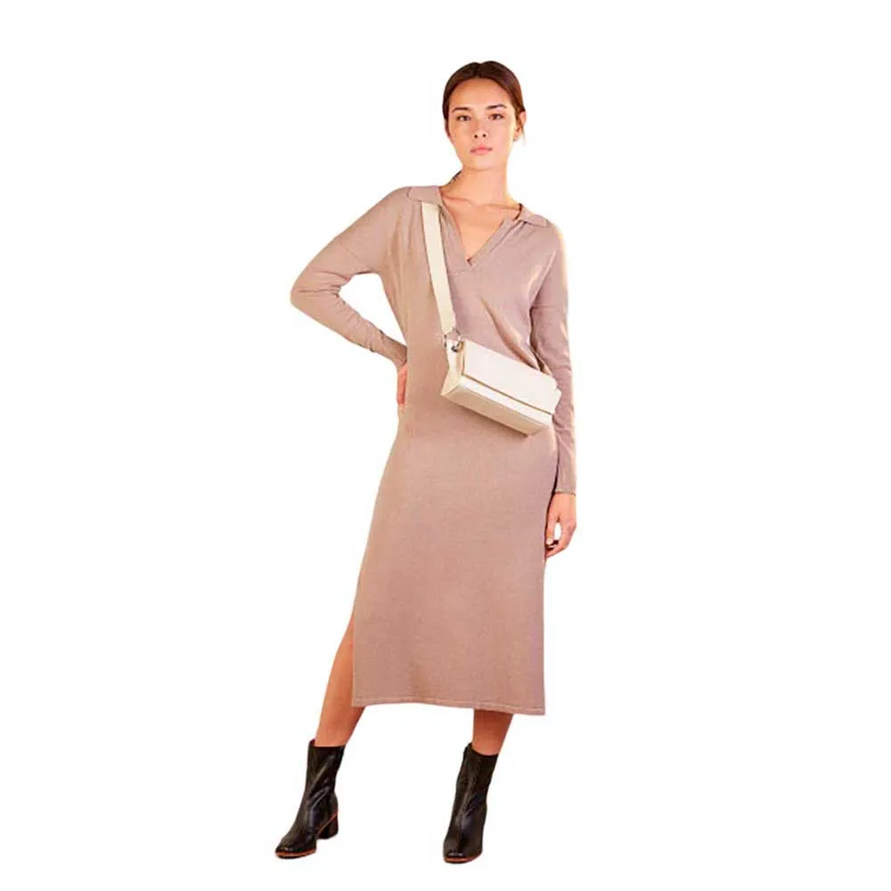 

Платье Mus&bombon Berau long sleeve long, коричневый