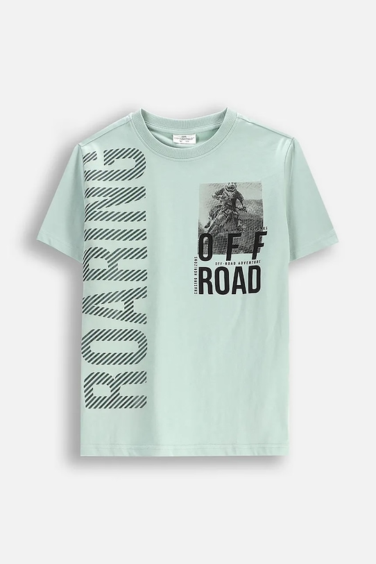 

Футболка Coccodrillo, бирюзовый