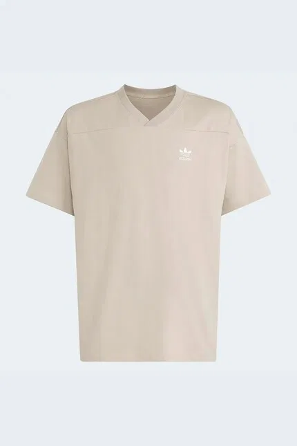 Футболка детская из хлопка T-shirt Adidas Originals, бежевый — фото 2