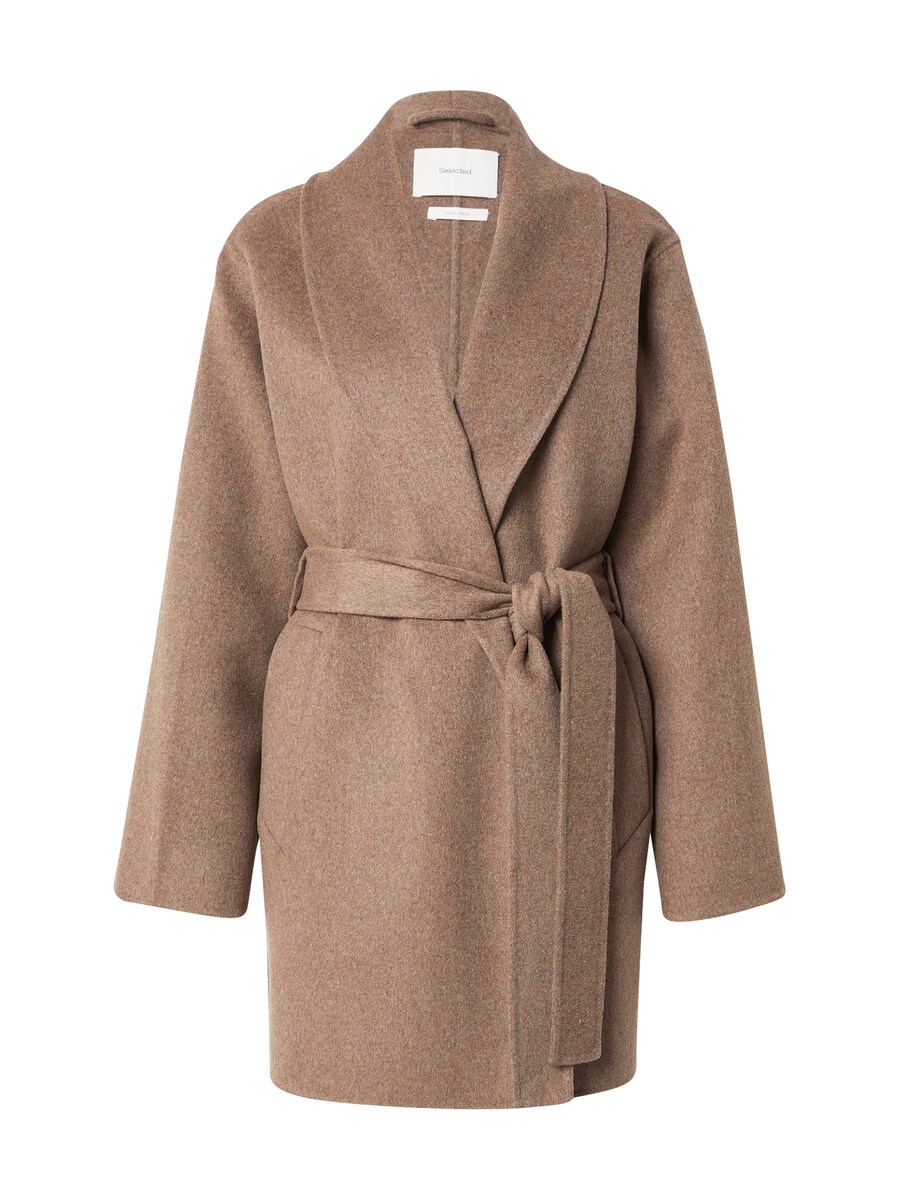 

Пальто межсезонное SELECTED SLFALIA, темно-бежевый