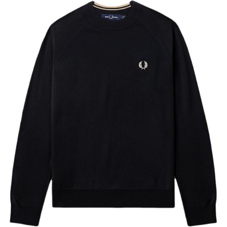 

Хлопковый свитер FRED PERRY, черный