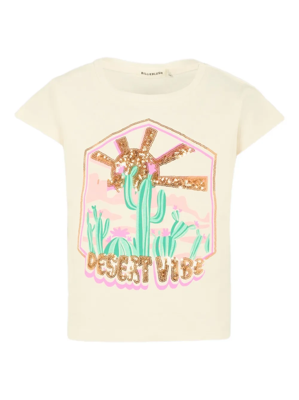 

Футболка с графическим принтом Billieblush, нейтральный