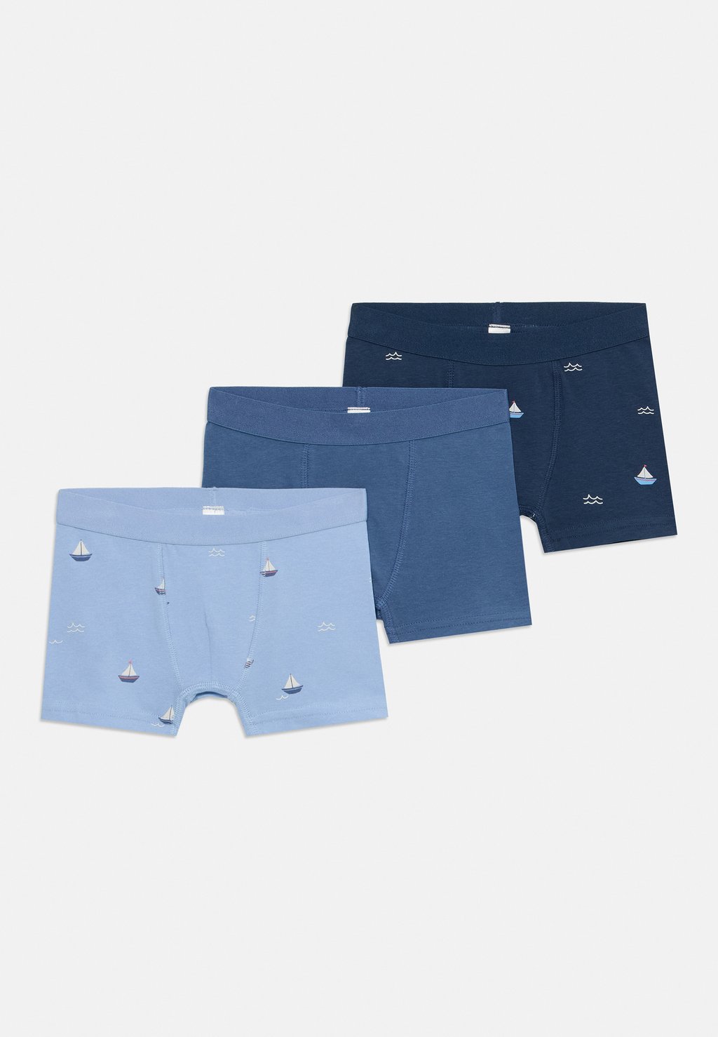 

Брюки-кюлоты BOATS 3 PACK Lindex, светло-голубой