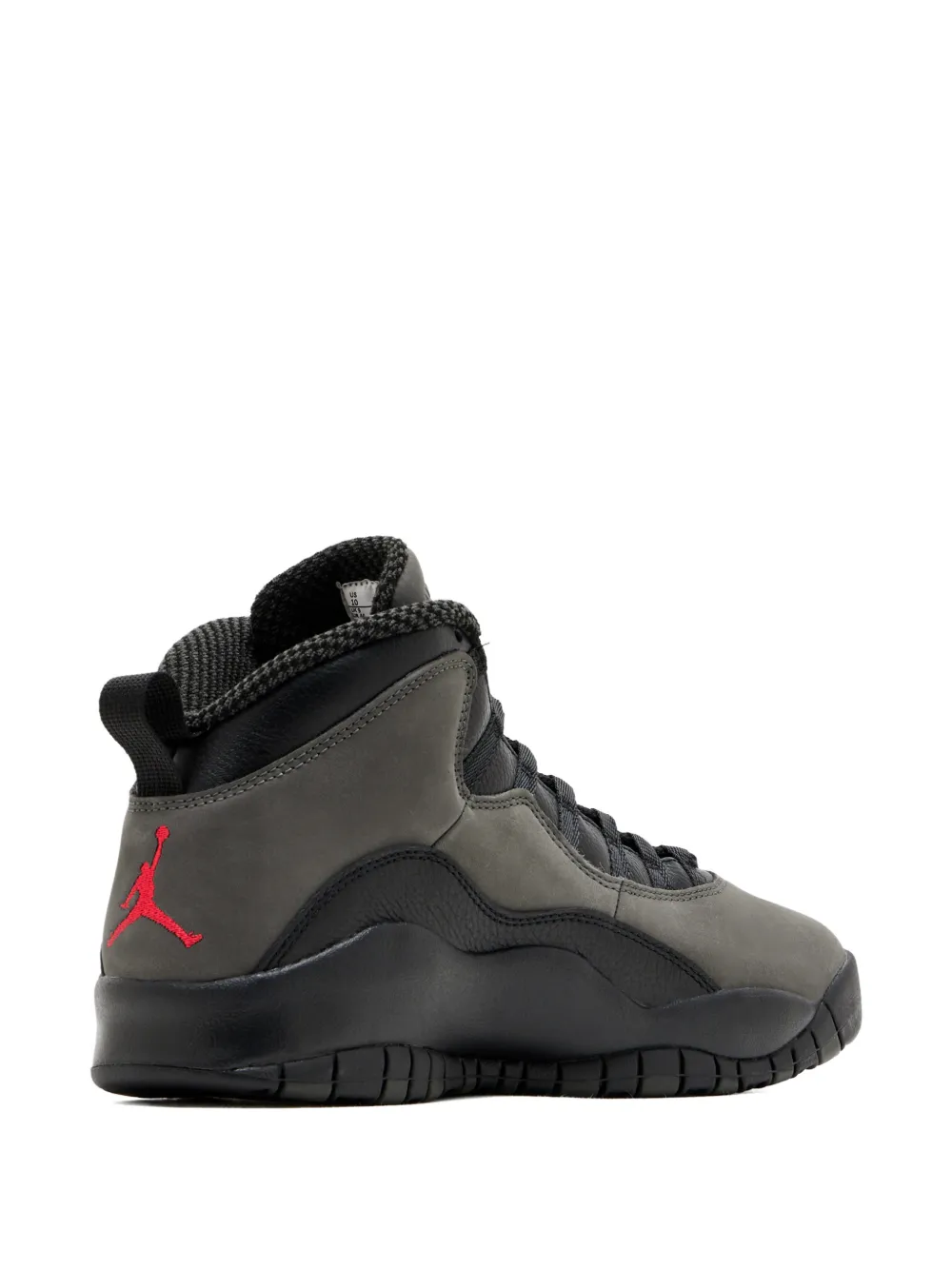 Высокие кроссовки air Jordan 10, черный — фото 3