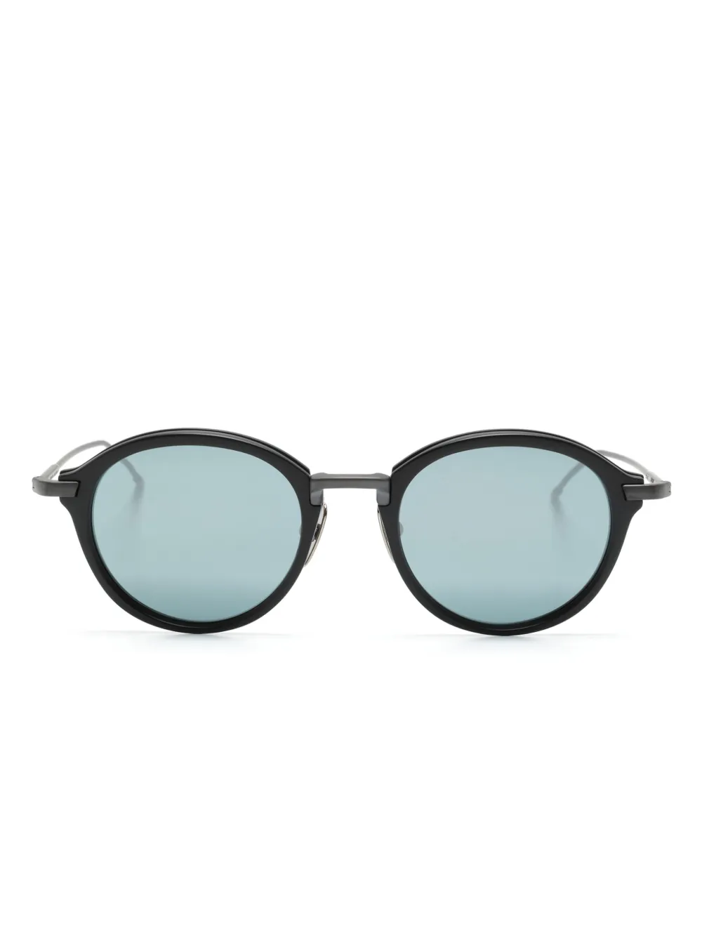 

Солнцезащитные очки в круглой оправе Thom Browne Eyewear, черный