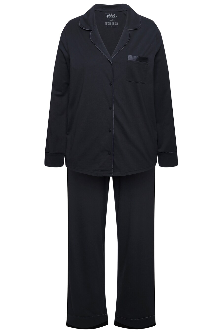 

Пижама Ulla Popken Pajama, черный