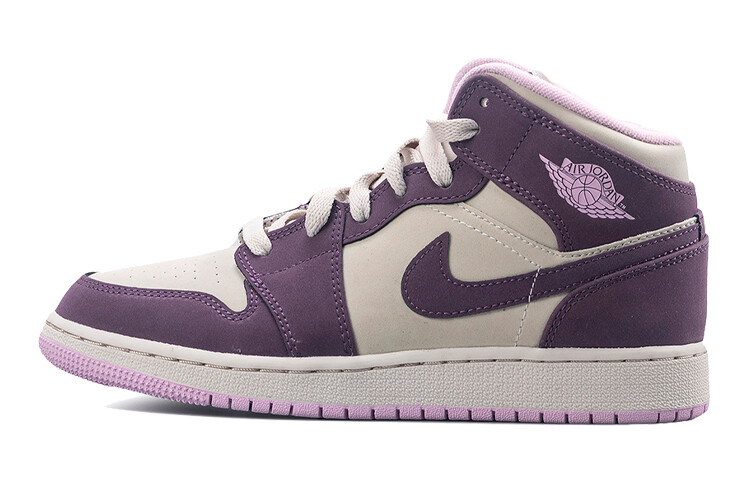 

Кроссовки Jordan 1 Retro Mid GS Pro Purple