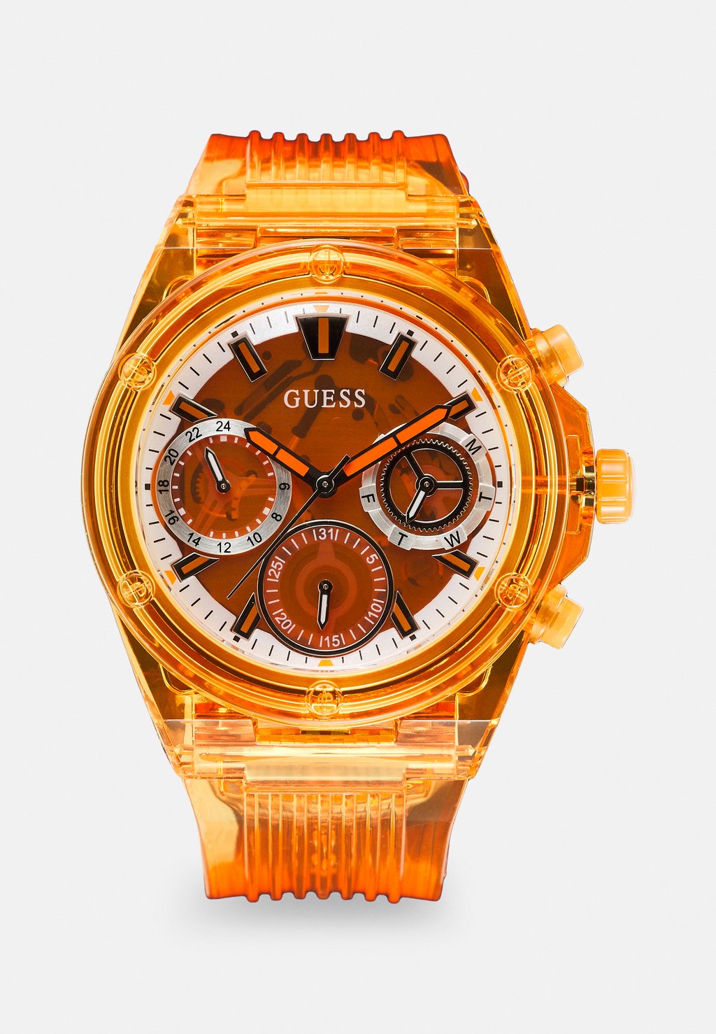 

Часы ATHENA Guess, цвет orange