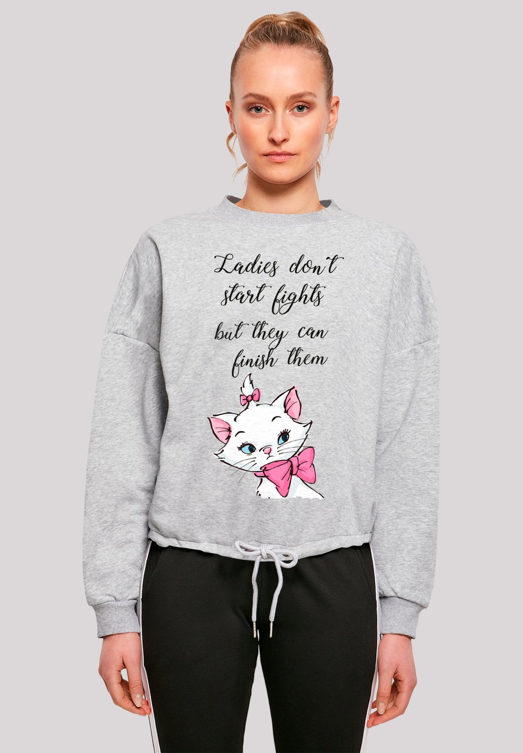 

Толстовка DISNEY ARISTOCATS LADIES DON'T F4NT4STIC, серый