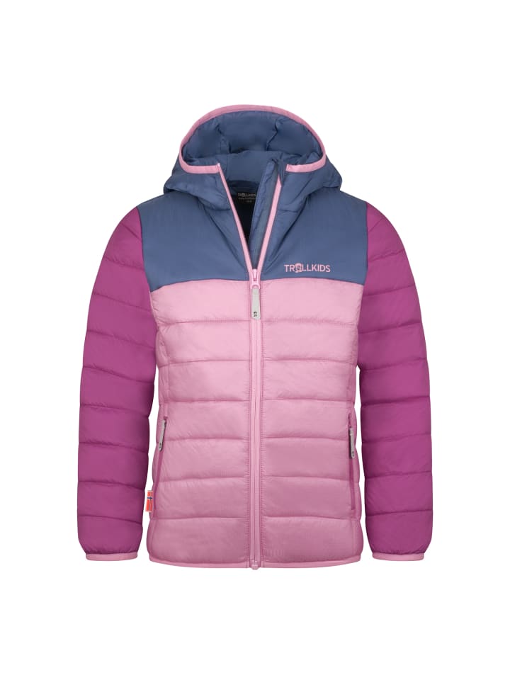 

Trollkids Стеганая куртка Eikefjord цвета лотоса