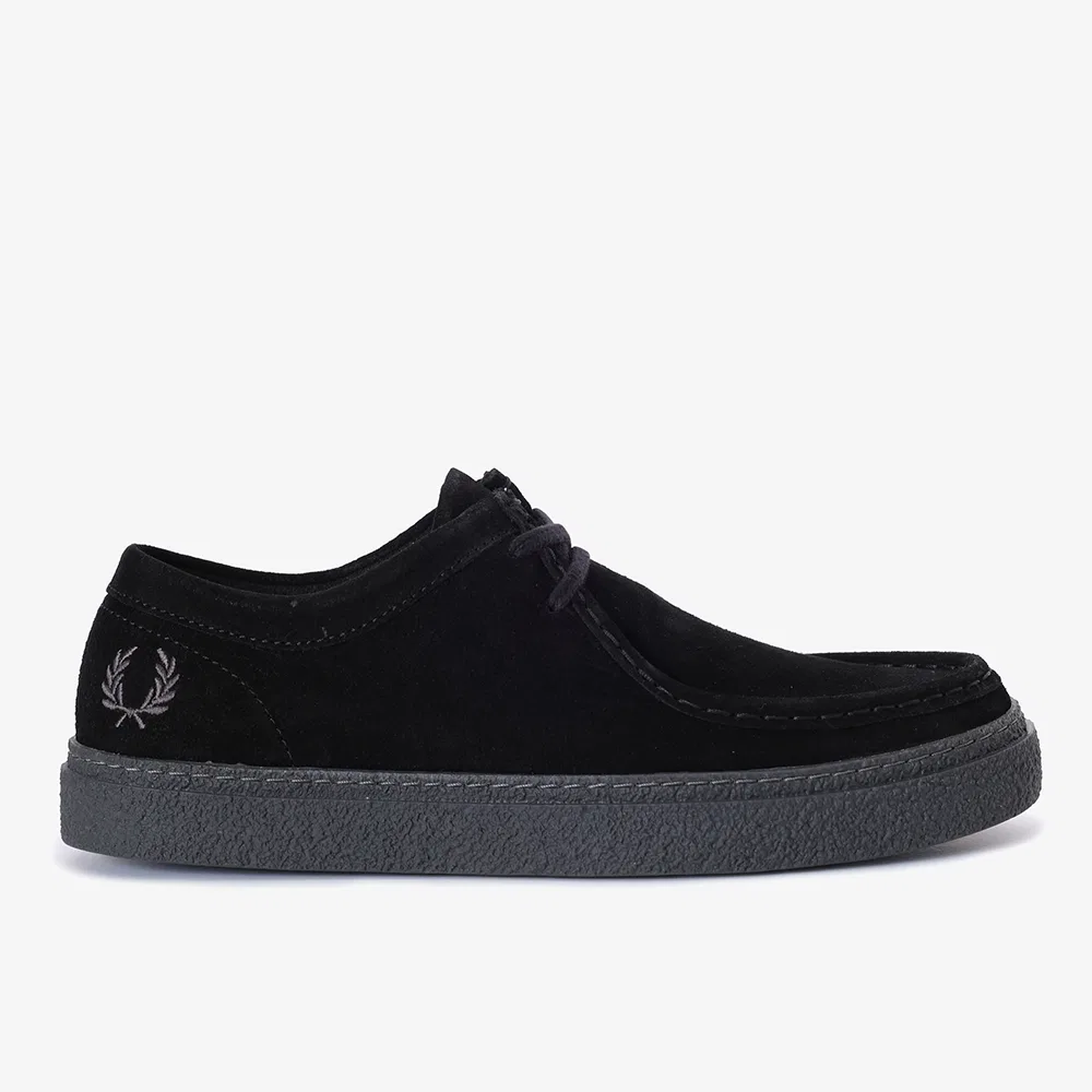 Мужские замшевые мокасины Dawson Low, белые, от Fred Perry
