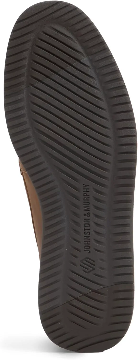 Мужские слипоны Johnston & Murphy Upton Penny Loafer для повседневной и официальной носки, коричневый — фото 4