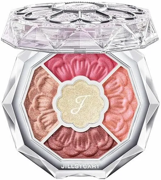 Тени для век Jill Stuart Bloom Couture Eyes Jeweled Bouquet #06 Dahlia Citrine 6 г розовые
