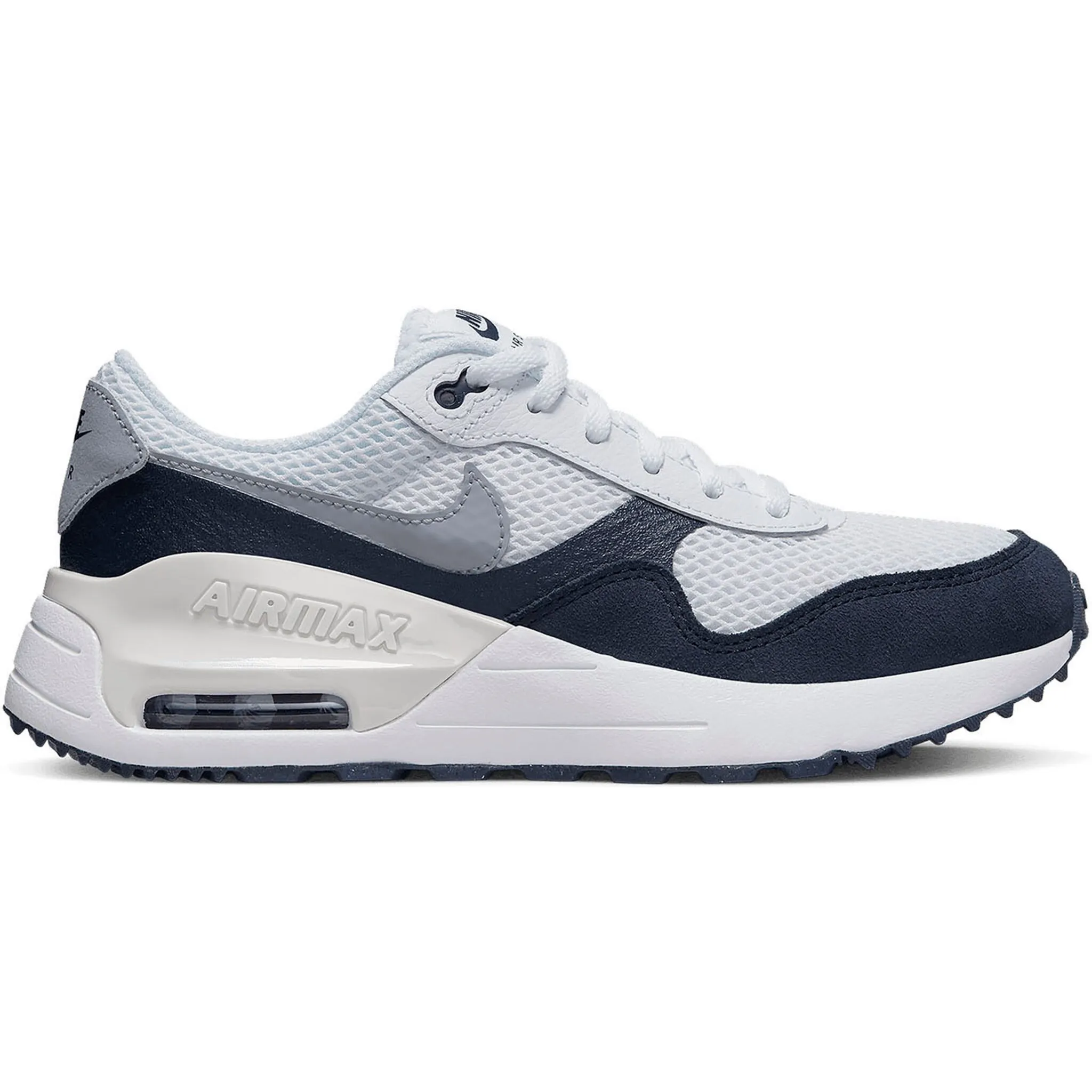 

Кроссовки Nike Sportswear «AIR MAX SYSTM (GS)», цвет WHITE-WOLF-GREY-OBSIDIAN