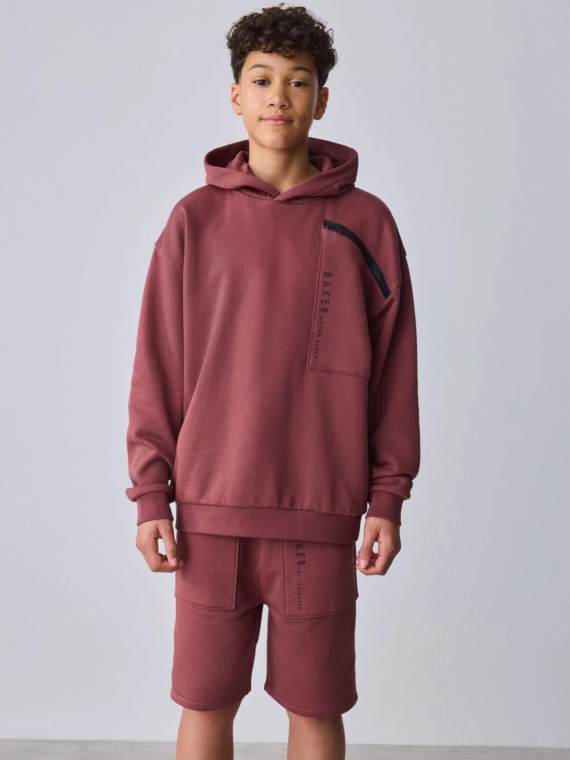 Спортивный костюм Baker by Ted Baker в ягодном цвете — фото 3