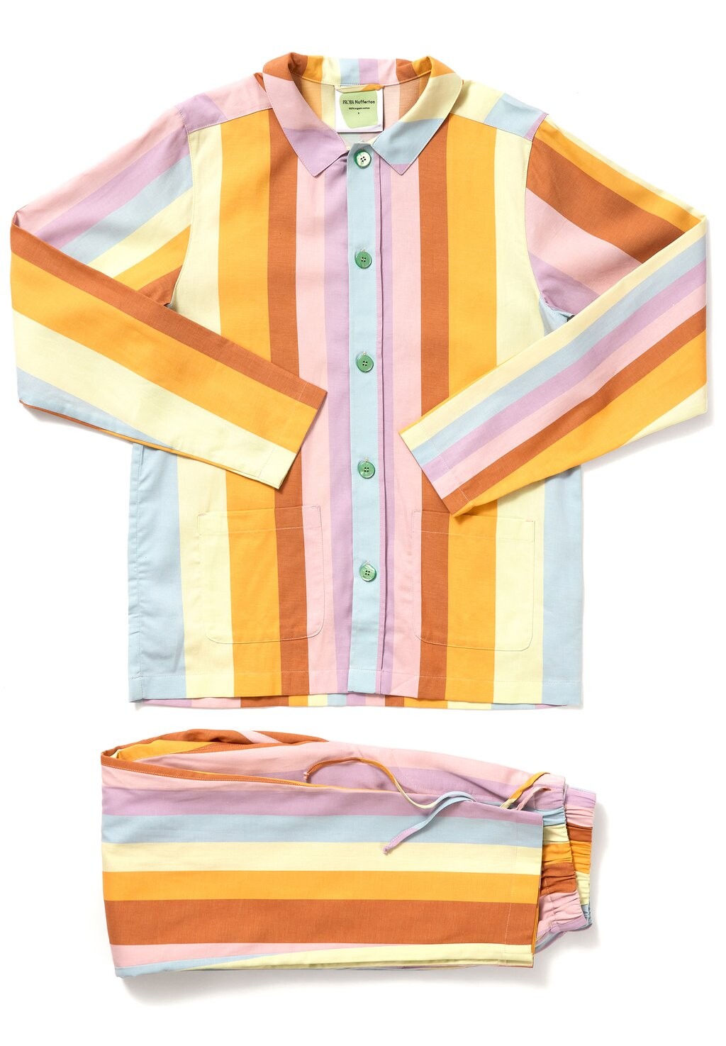 

Пижамный комплект UNO STRIPE BUTTON UP @ALEXPROBA EDITION Nufferton, мультиколор