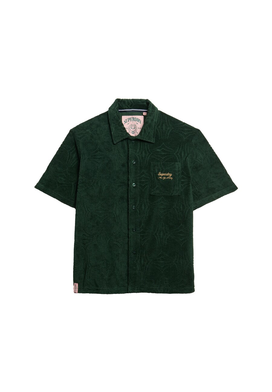 

Блузка Superdry Country Club, цвет Green/Dark green