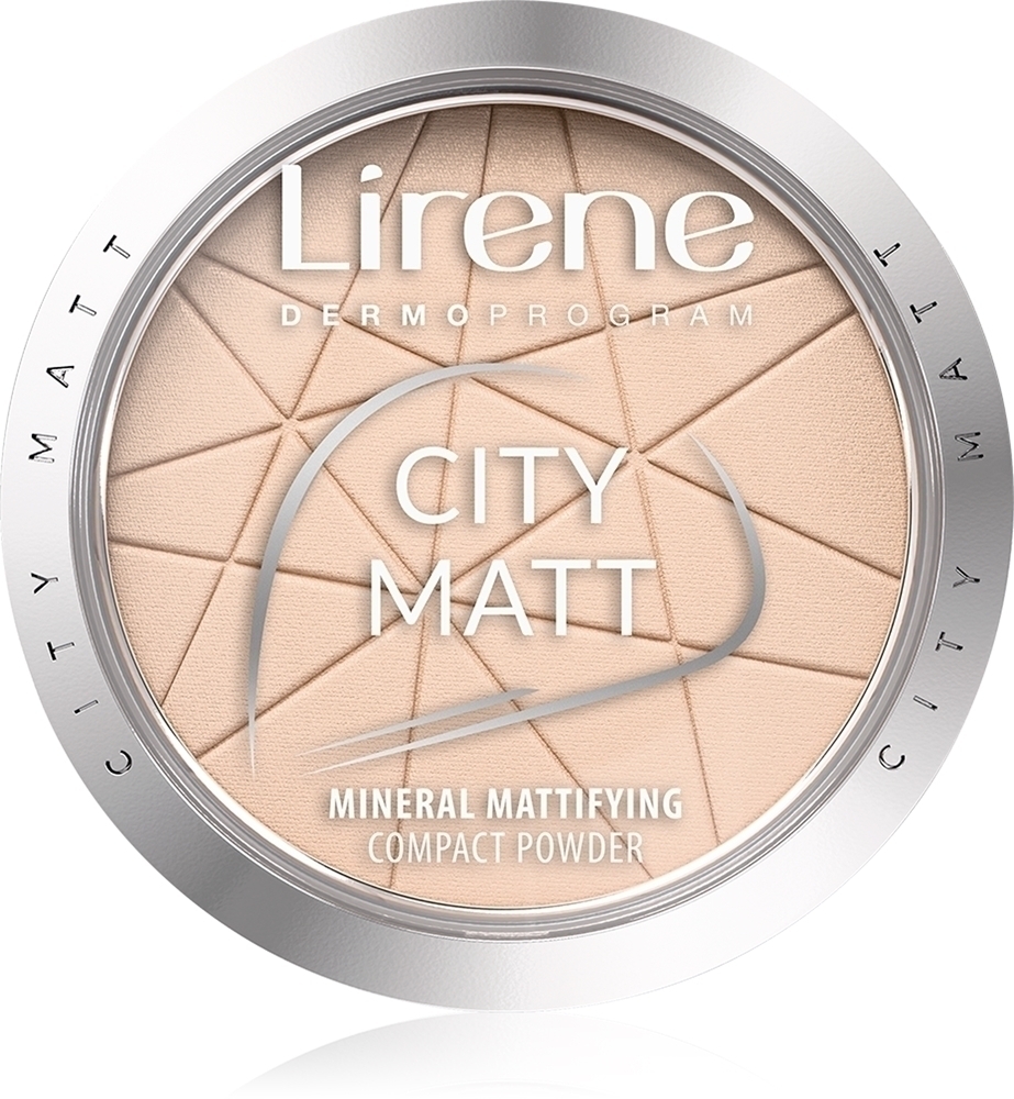 

Матовая пудра City matt Lirene, atspalvis 01 transparent 9 гр