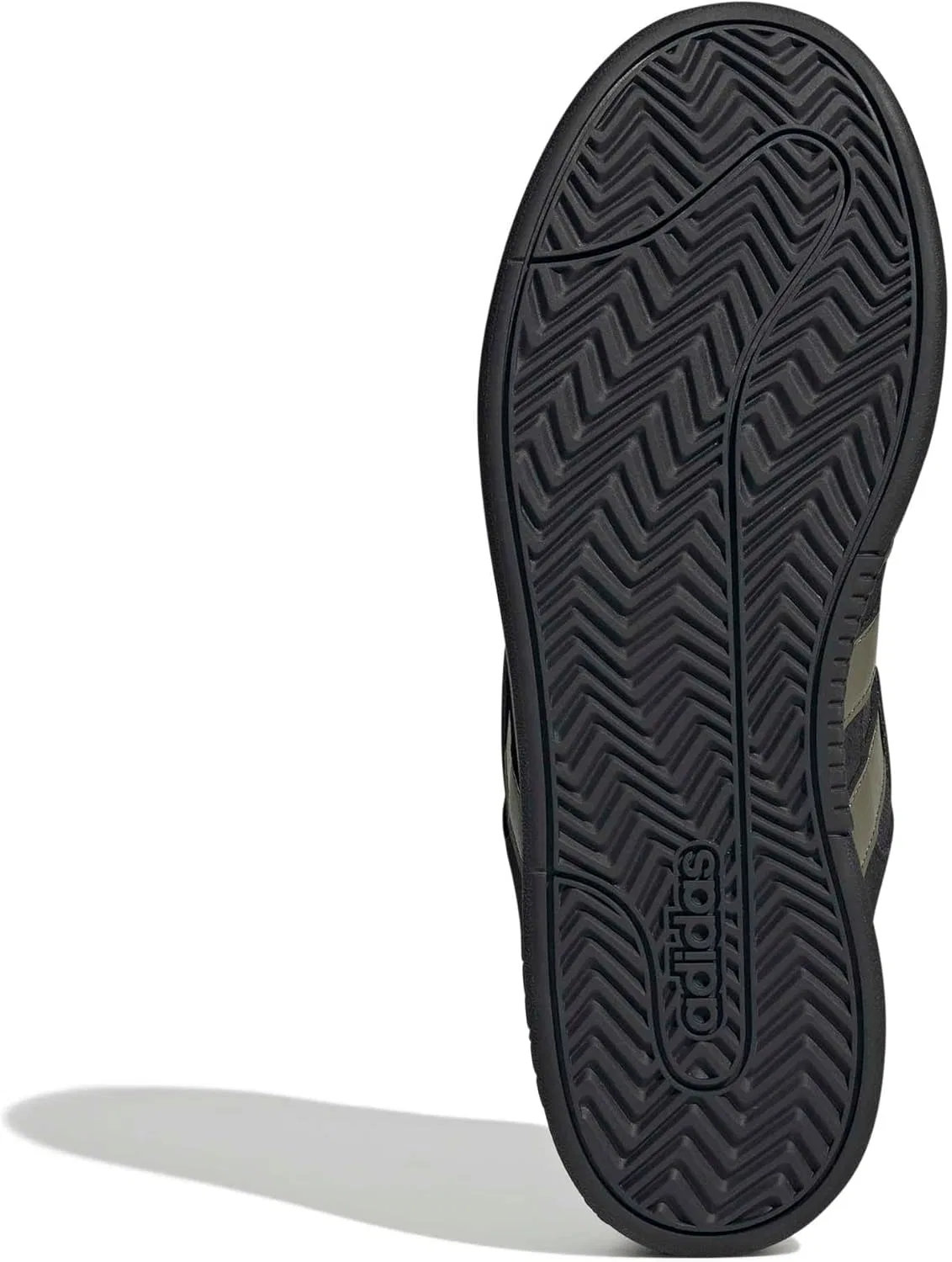 Кроссовки мужские Adidas Grand Court Alpha, Black/Olive Strata/Black — фото 3