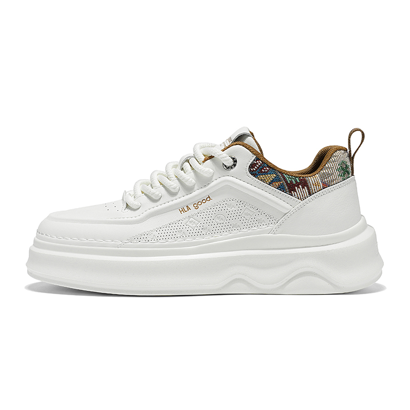

Низкие мужские кроссовки HLA, White Brown