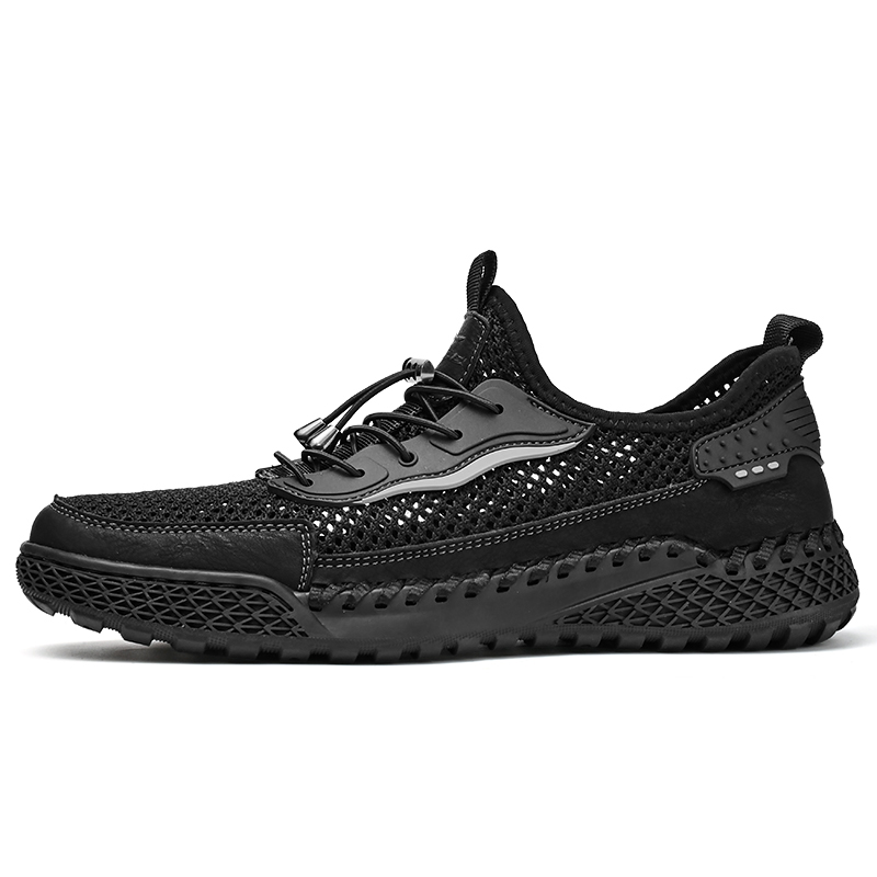 

Kangaroo head Дышащие низкие повседневные кроссовки унисекс черные, цвет Black