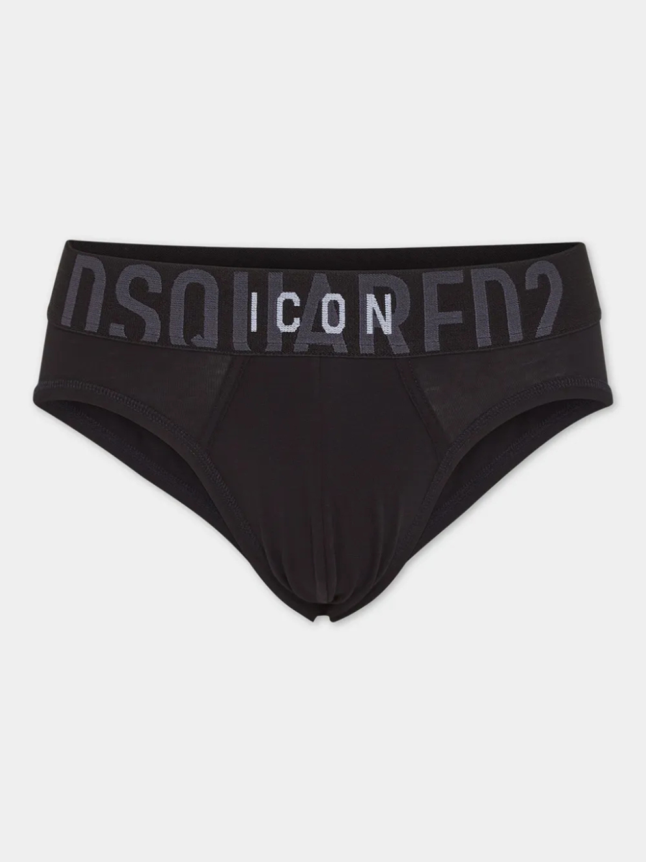 

Трусы-брифы с логотипом DSQUARED2 на поясе, черный