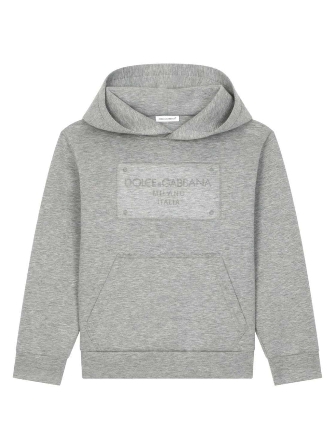 

Dolce & Gabbana Kids худи с логотипом, серый