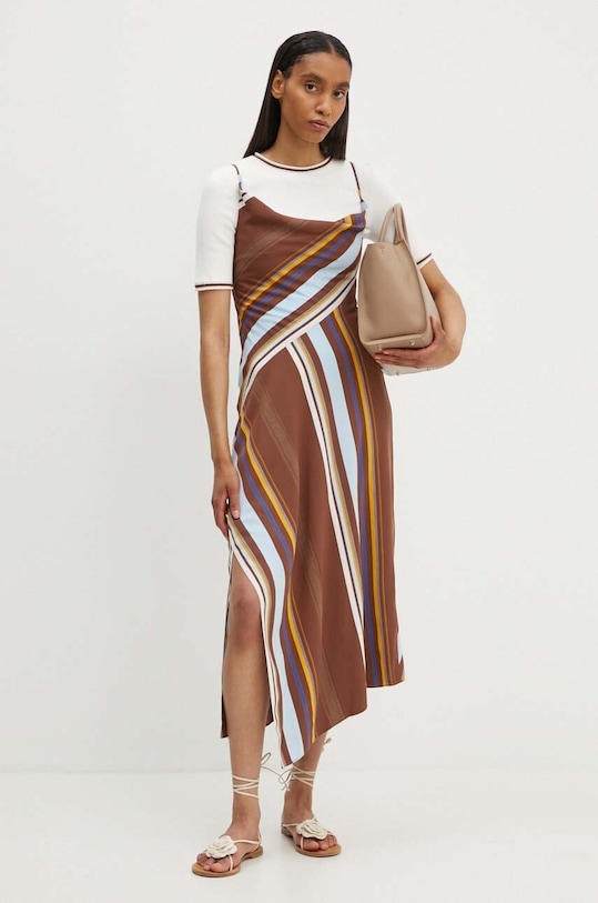 

Платье Lauren A.L.C., коричневый