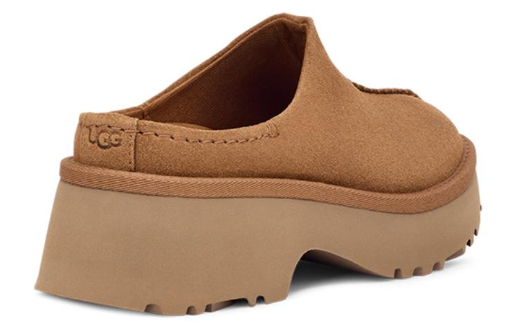 Кроссовки (WMNS) UGG New Heights Clog 'Chestnut', желто-коричневый — фото 4