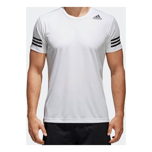 

Футболка freelift climacool tee mesh short sleeve white Adidas, белый