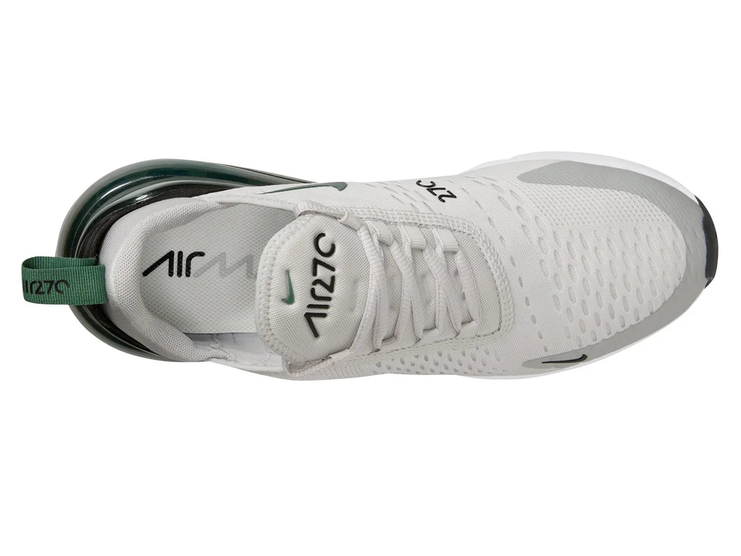 Кроссовки Nike Air Max 270 Sneaker - Men's, серый/зеленый — фото 4