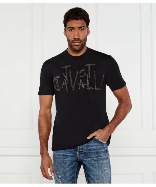 

Футболка Regular fit Just Cavalli, черный