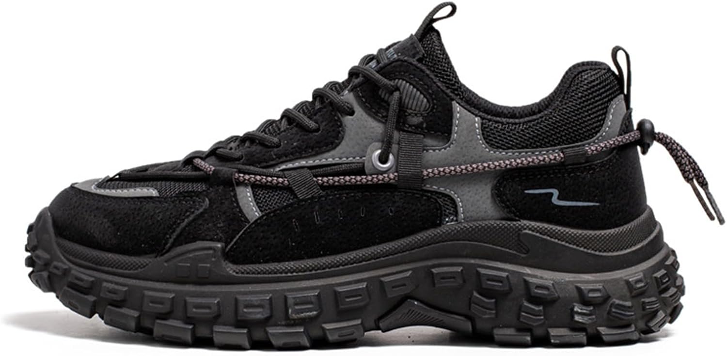 

Мужские дорожные кроссовки GSIGUL, легкие прогулочные кроссовки, амортизирующие мужские кроссовки, спортивно-повседневная обувь для мужчин, серый