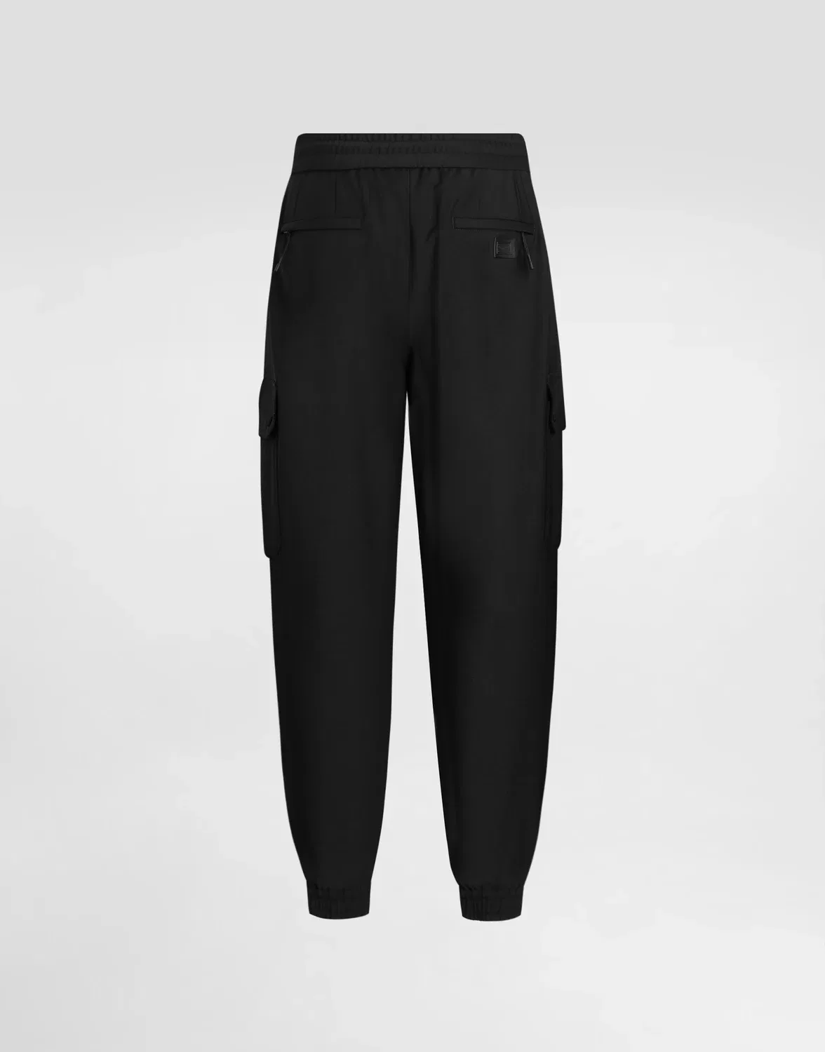 Спортивные брюки из шерстяной смеси DOLCE & GABBANA, черный — фото 2