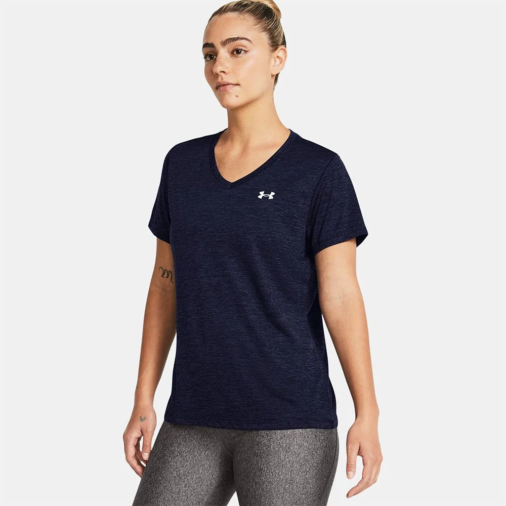 

Футболка Under Armour Tech V-Neck Twist, синий