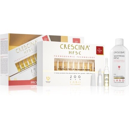 

Crescina Transdermic 200 Набор для восстановления роста для мужчин