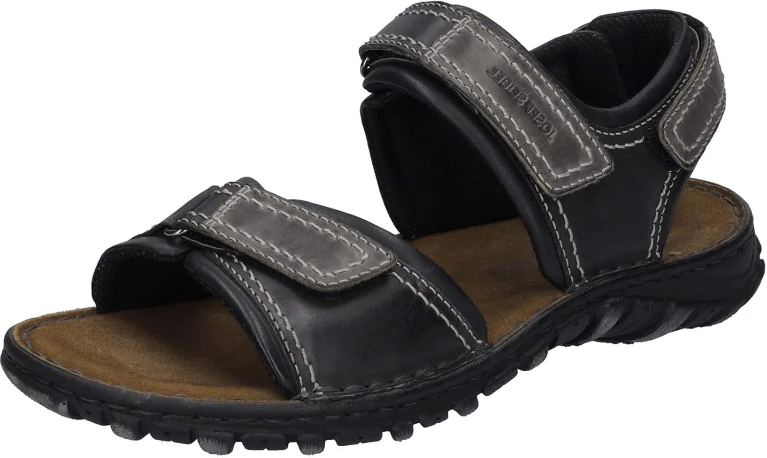 Josef Seibel Schuhfabrik GmbH Canim 36452 66 506 Мужские сандалии, Black Black Grey Black 689