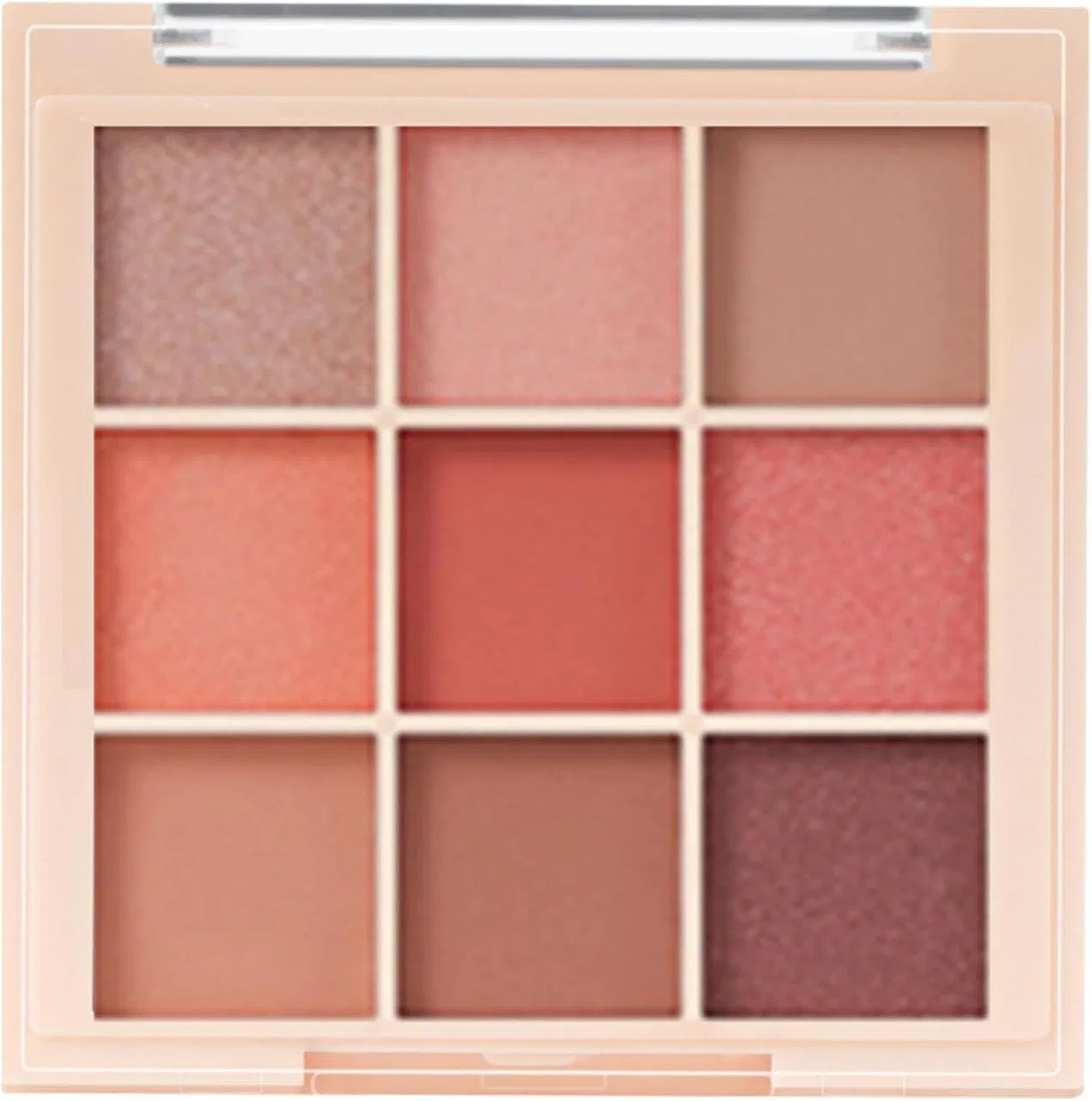 Палетка теней для век Glitter 12 цветов Generic Grapefruit Broken Gold Plate