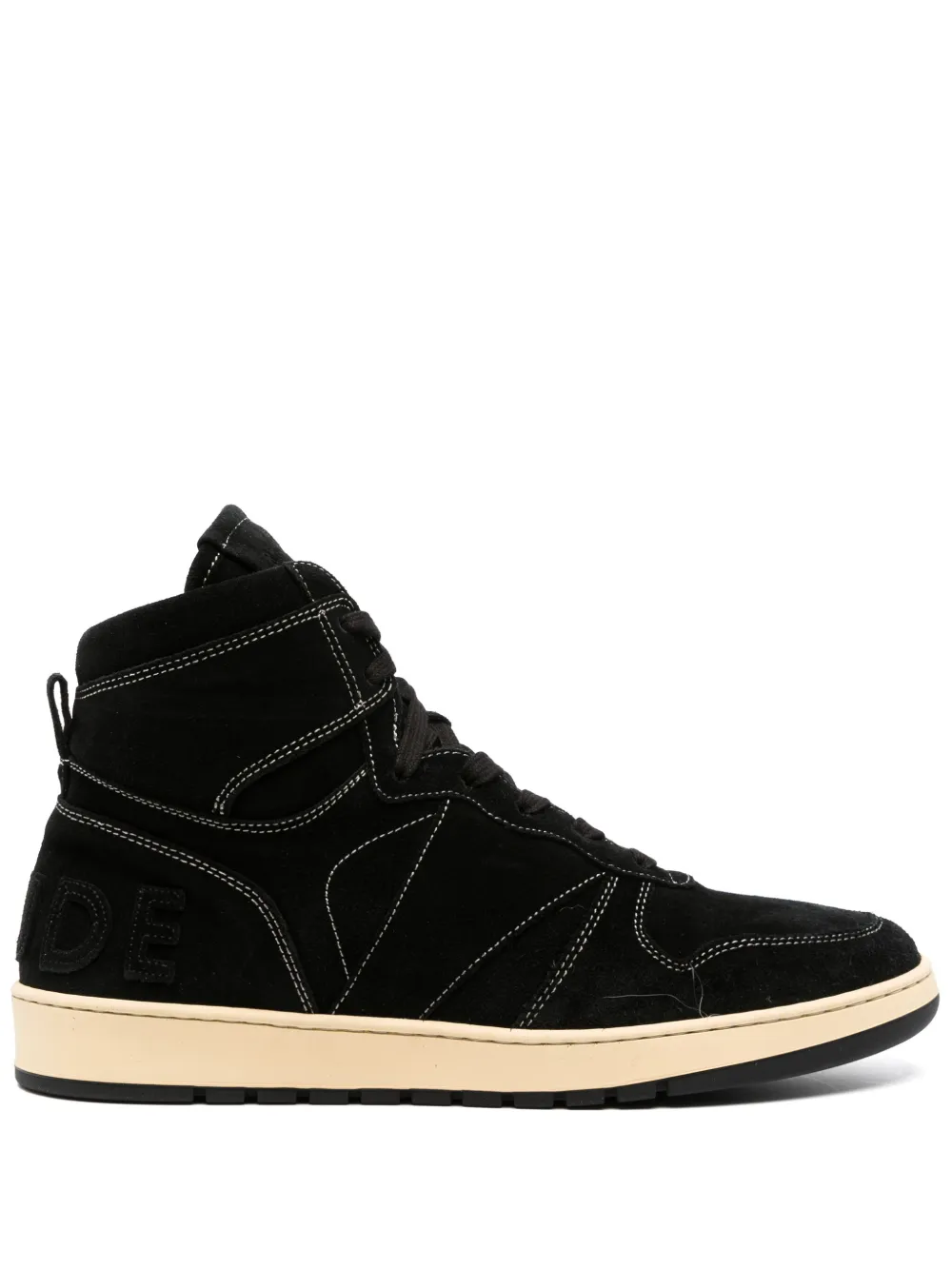 Высокие замшевые кеды Rhecess RHUDE, черный