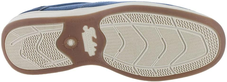 Мужские мокасины Florsheim, Lakeside из холщовой ткани, темно-синий — фото 3